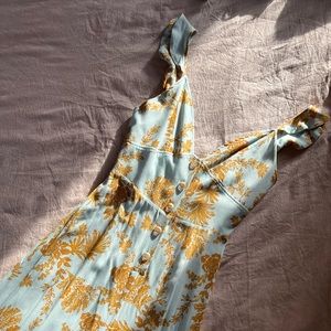 Free People Jacquard Jumpsuit